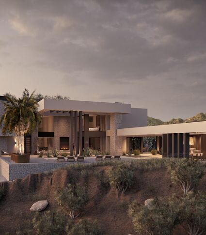 Vida contemporánea en primera línea de golf en La Zagaleta, Benahavís