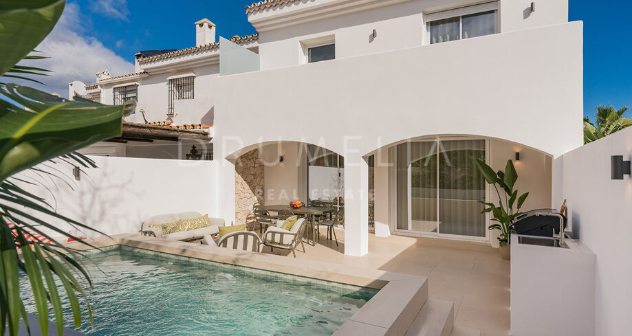 Bright and private semi-detached house in San Pedro Beach