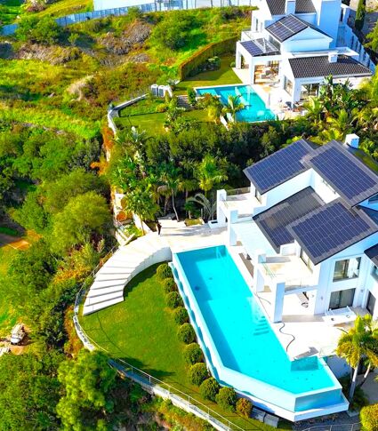 Contemporary Luxury Villa with Panoramic Views Los Flamingos Golf, Benahavís