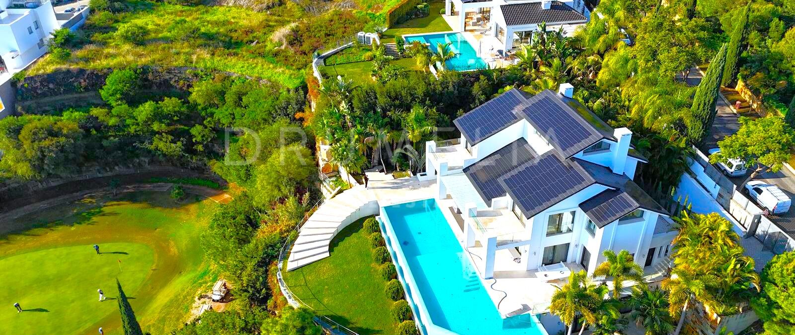 Contemporary Luxury Villa with Panoramic Views Los Flamingos Golf, Benahavís