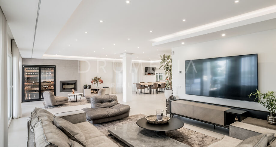 Beautiful renovated luxury modern villa with stunning sea view, Sierra Blanca,Marbella's Golden Mile