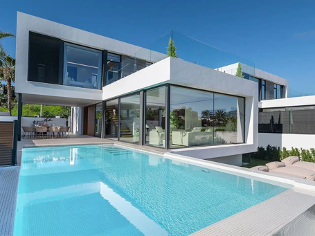 Modern Newly Built Villa in El Campanario with Open Golf Views