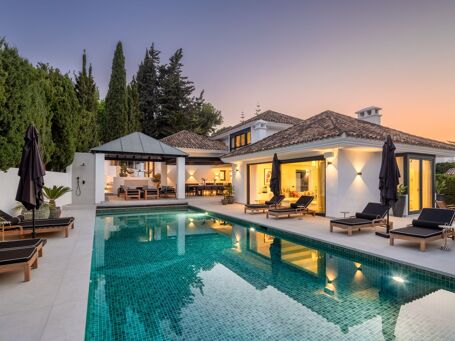 Hedendaagse luxe te huur in Nueva Andalucía, Marbella