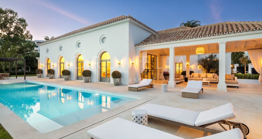Timeless elegance for rent in La Cerquilla, Marbella