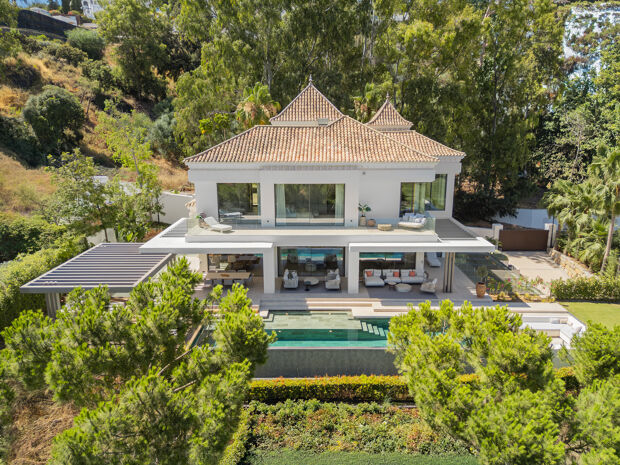 Villa contemporánea con vistas al mar y al golf – La Quinta