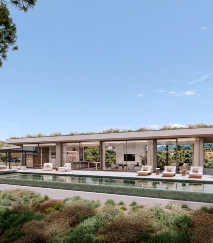 Contemporary Villa with Panoramic Views in Monte Mayor, Benahavís