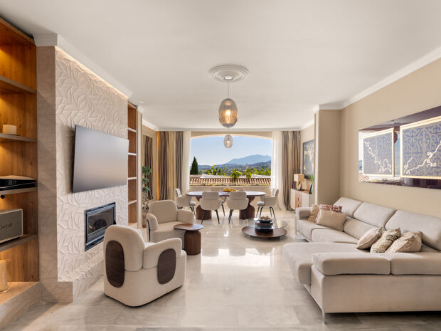 Renoverat radhus i Nueva Andalucía