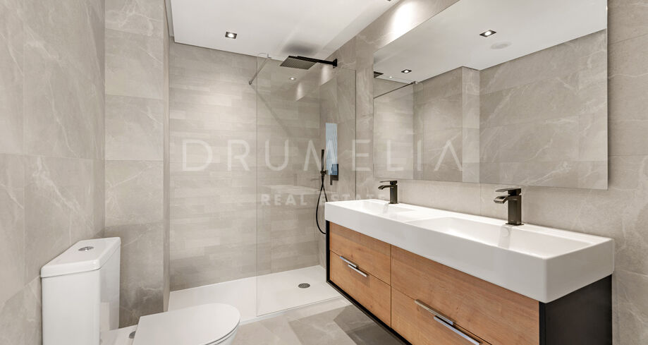 Uitzonderlijk duplex penthouse met weids uitzicht op zee en bergen in Almazara Hills