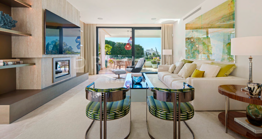 Duplex første etasje med terrasse i Sierra Blanca