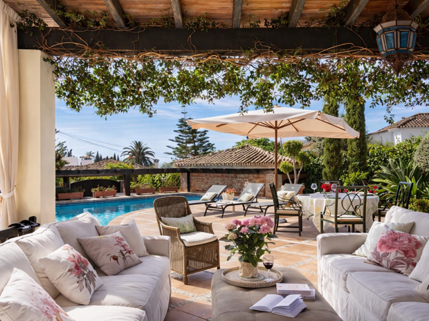 Villa mit vier Schlafzimmern mit privatem Pool und Meerblick in El Higueral, Marbella