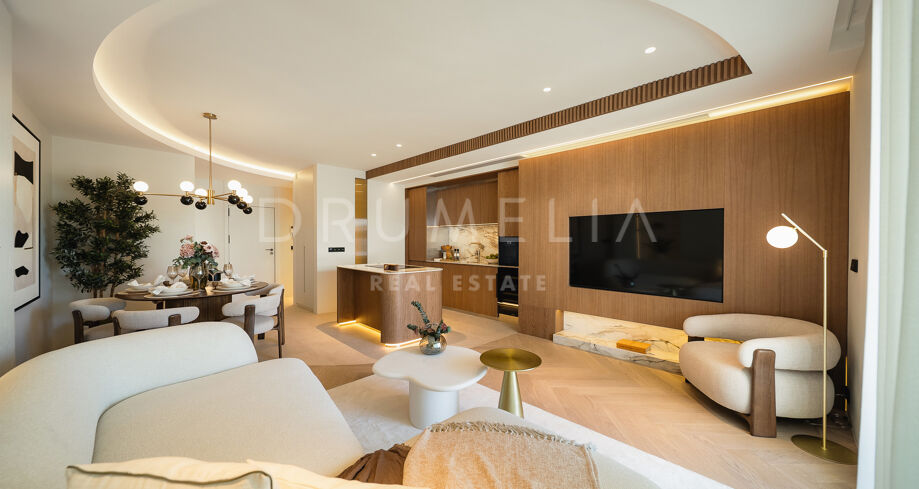 Stylish Contemporary Design in Marbella’s Prestigious Golden Mile