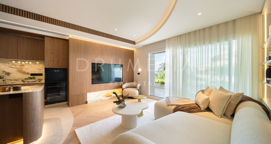 Stilren, modern design i Marbellas prestigefyllda Golden Mile