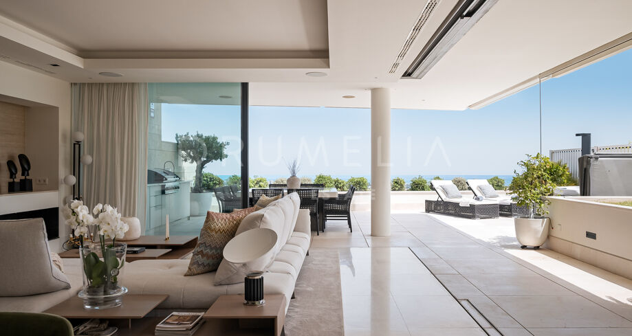 Lägenhet med havs- och panoramautsikt i La Quinta