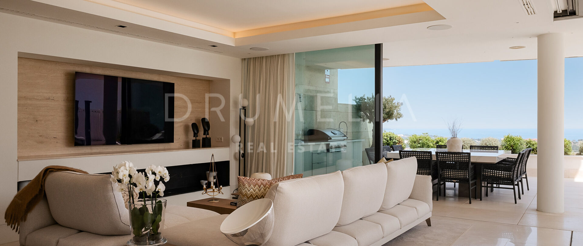 Wohnung mit Meer und Panoramablick in La Quinta