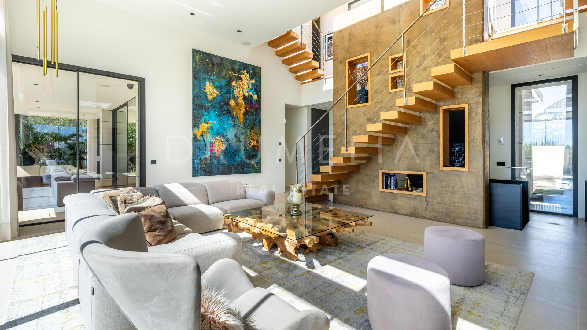 Outstanding New Contemporary Style Luxury House, Golden Mile, Marbella