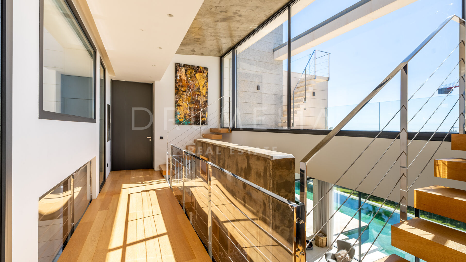 Outstanding New Contemporary Style Luxury House, Golden Mile, Marbella