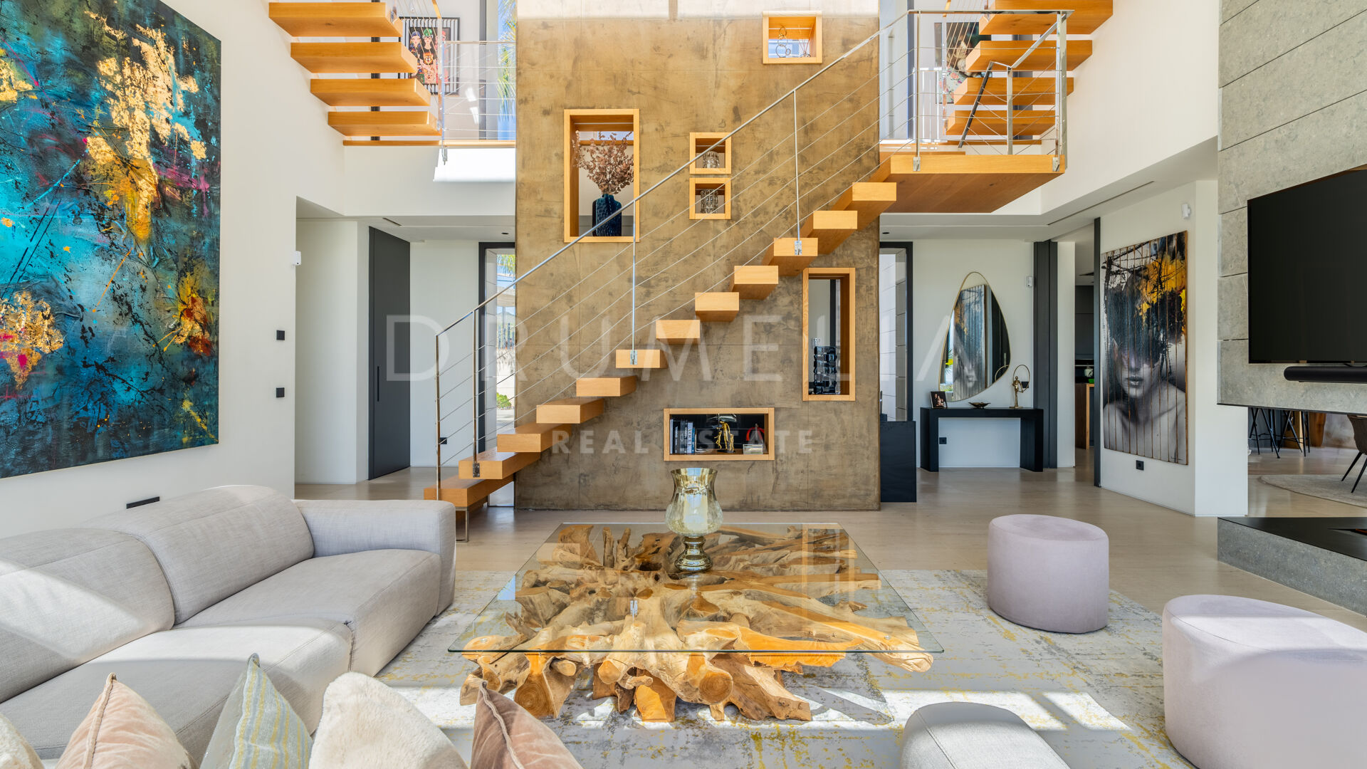 Outstanding New Contemporary Style Luxury House, Golden Mile, Marbella