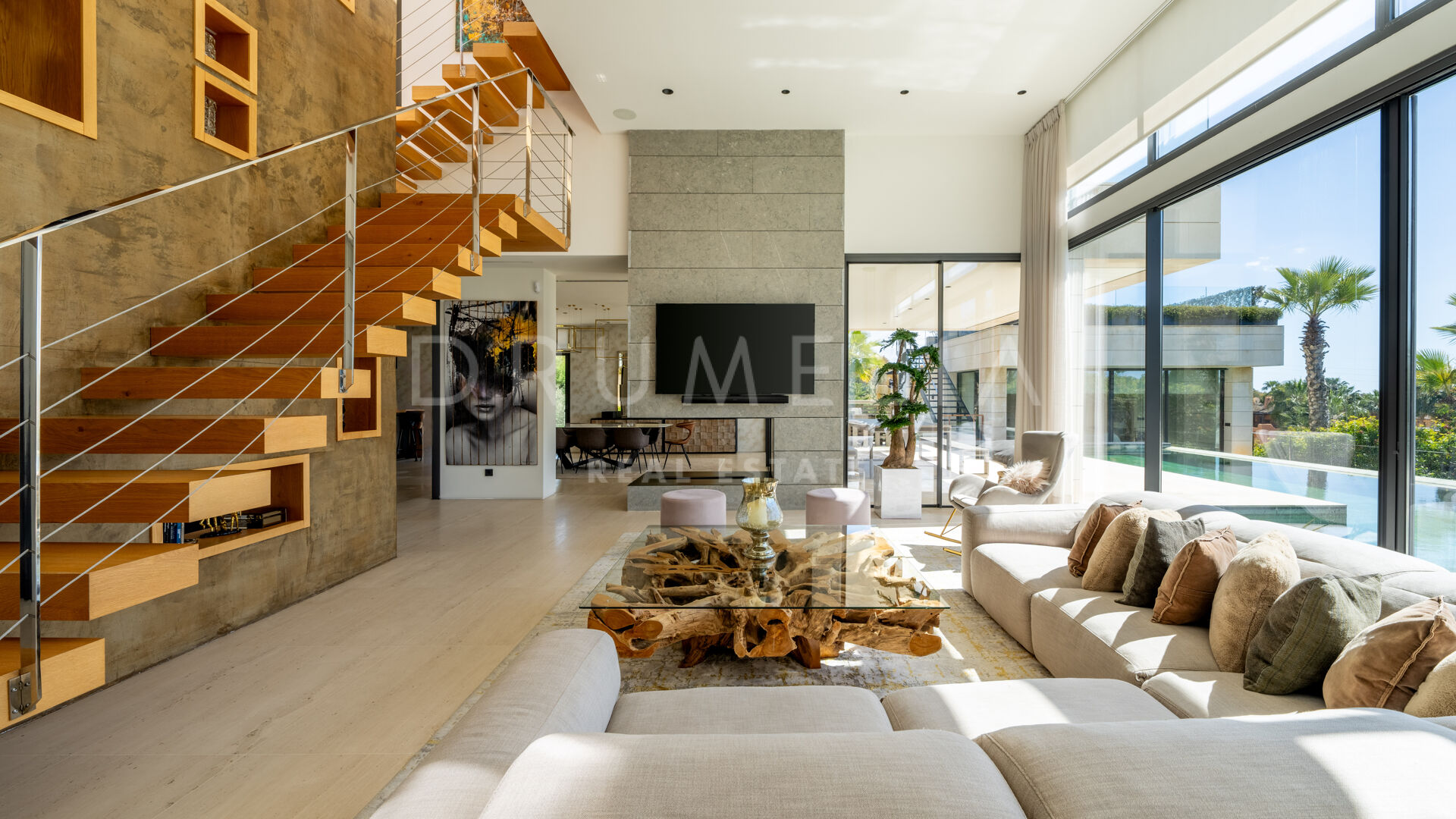 Outstanding New Contemporary Style Luxury House, Golden Mile, Marbella