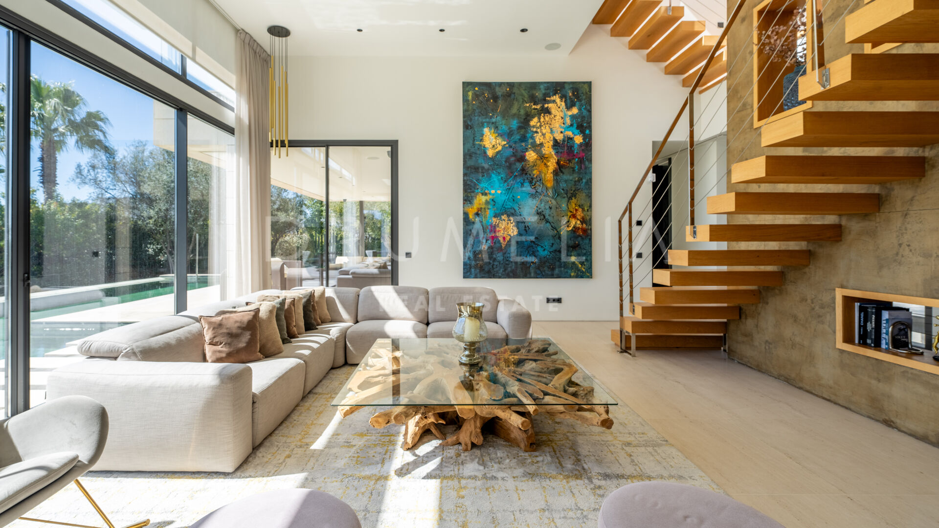 Outstanding New Contemporary Style Luxury House, Golden Mile, Marbella