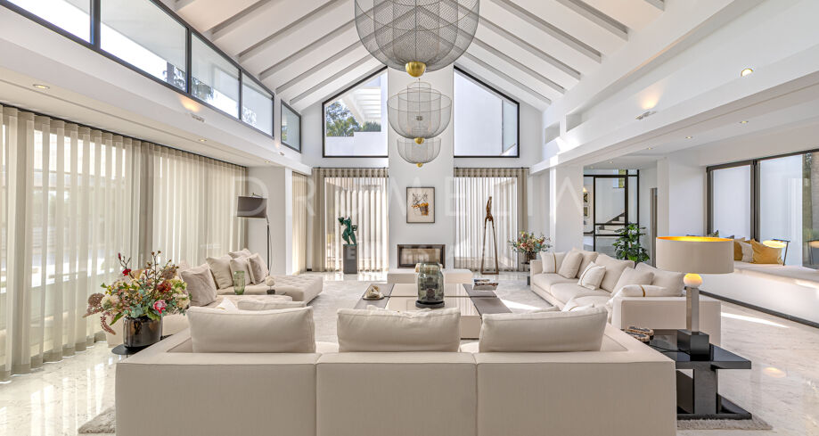 Contemporary villa for sale in Guadalmina Baja, San Pedro