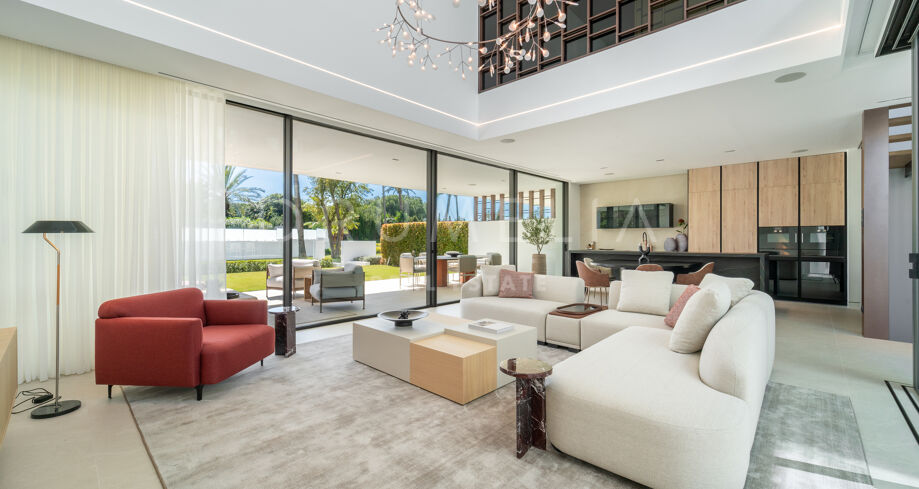 Contemporary New Build in Vilas 6 with Rooftop Pool and Sea Views