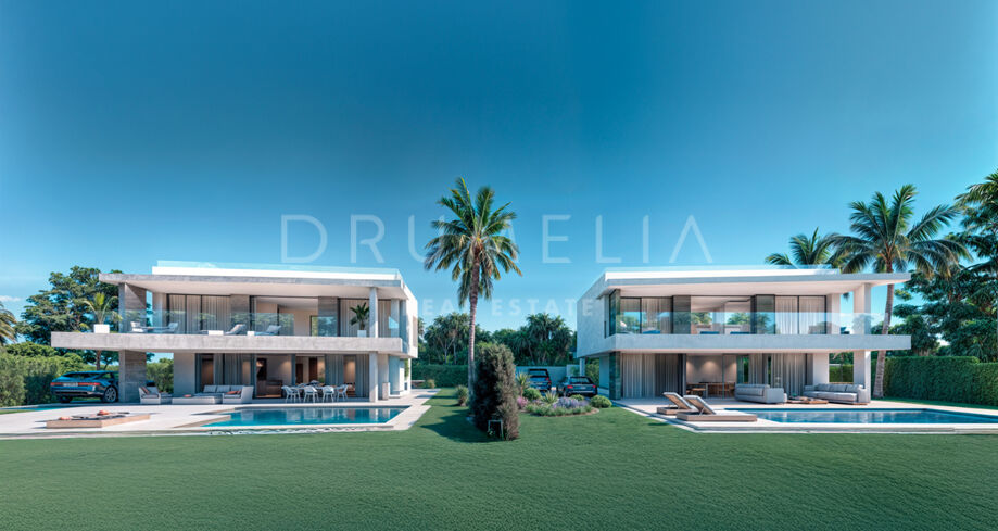 Neubauvilla mit privatem Pool in Monte Biarritz, Estepona