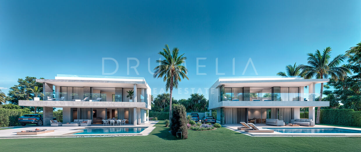 New build villa with private pool in Monte Biarritz, Estepona