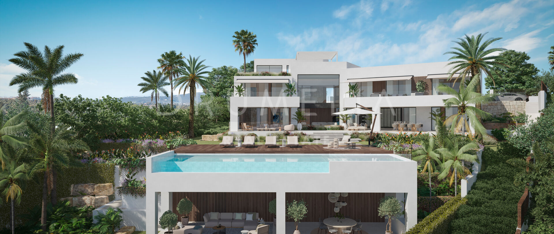 The Oasys - Luxury Contemporary Villa in Cascada de Camoján Offering Privacy and Open Sea Views