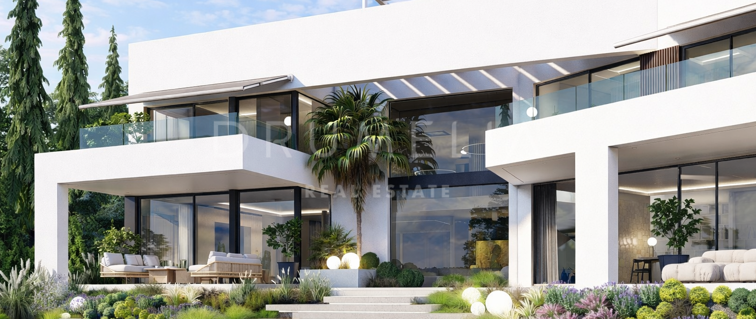 The Oasys - Luxury Contemporary Villa in Cascada de Camoján Offering Privacy and Open Sea Views