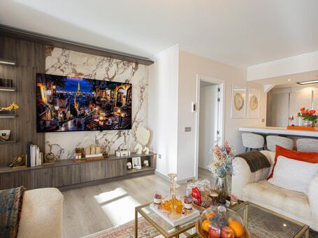 Apartment with sea and golf views in Los Flamingos, Benahavís