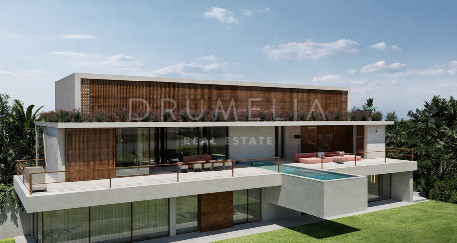 Guadalmina 23 - Wohnbaugrundstück mit aktiver Baugenehmigung und inklusive Projekt, direkt am Golfplatz in Guadalmina Alta, San Pedro de Alcántara