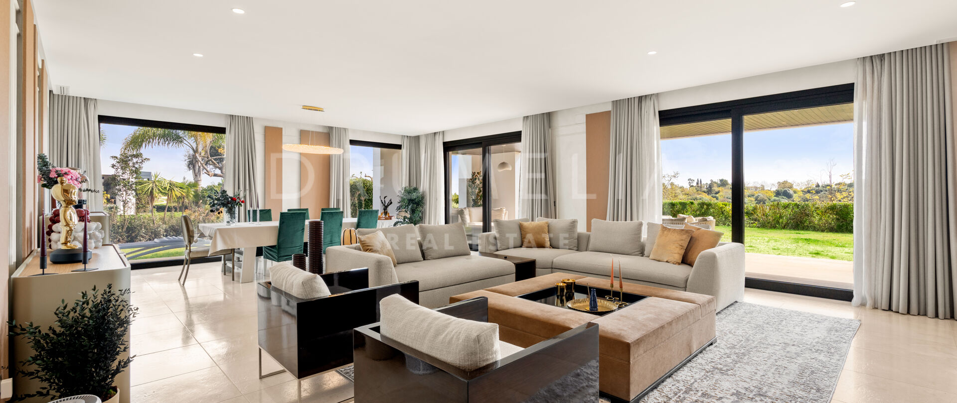 Luxurious Ground Floor Duplex with Private Garden in Hacienda de Valderrama, Sotogrande