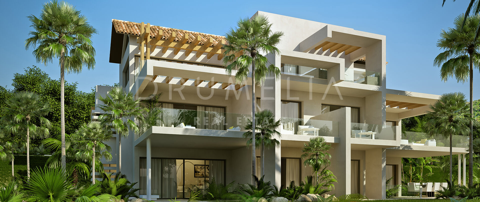 Wyjątkowy penthouse z 3 sypialniami i panoramicznym widokiem między Marbella Club Golf Resort a Anantara Villa Padierna Palace