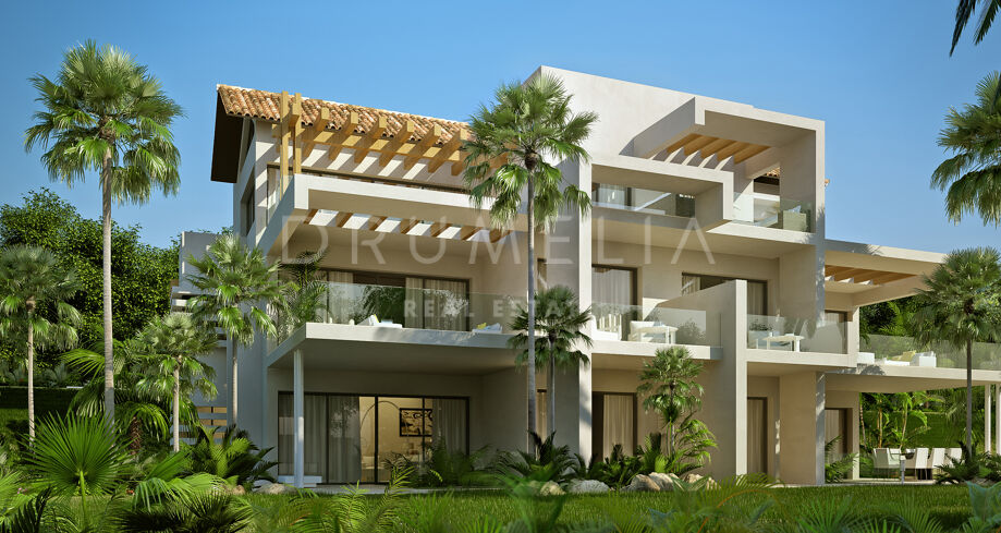 Eksklusiv leilighet med 2 soverom og spektakulær utsikt mellom Marbella Club Golf Resort og Anantara Villa Padierna Palace