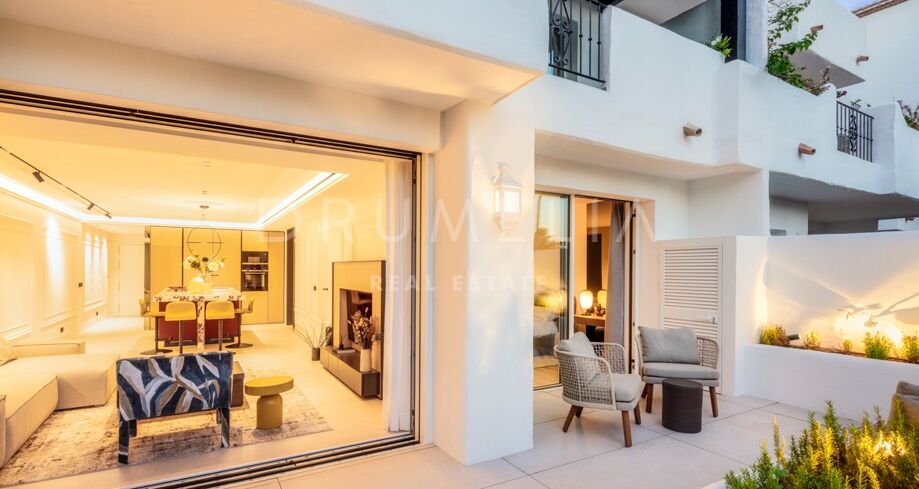 Komplett renovierte Wohnung im Erdgeschoss in Puente Romano