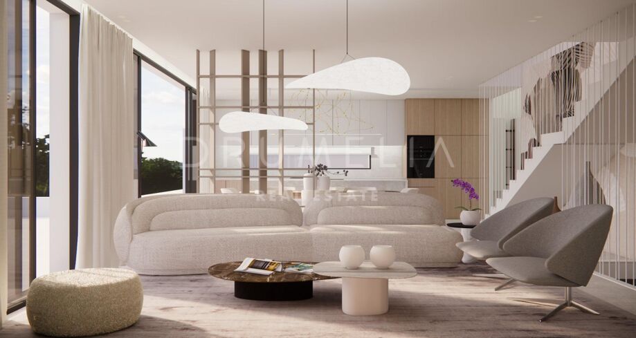 Luxury Villa in Cumbres de Elviria with private pool and garden