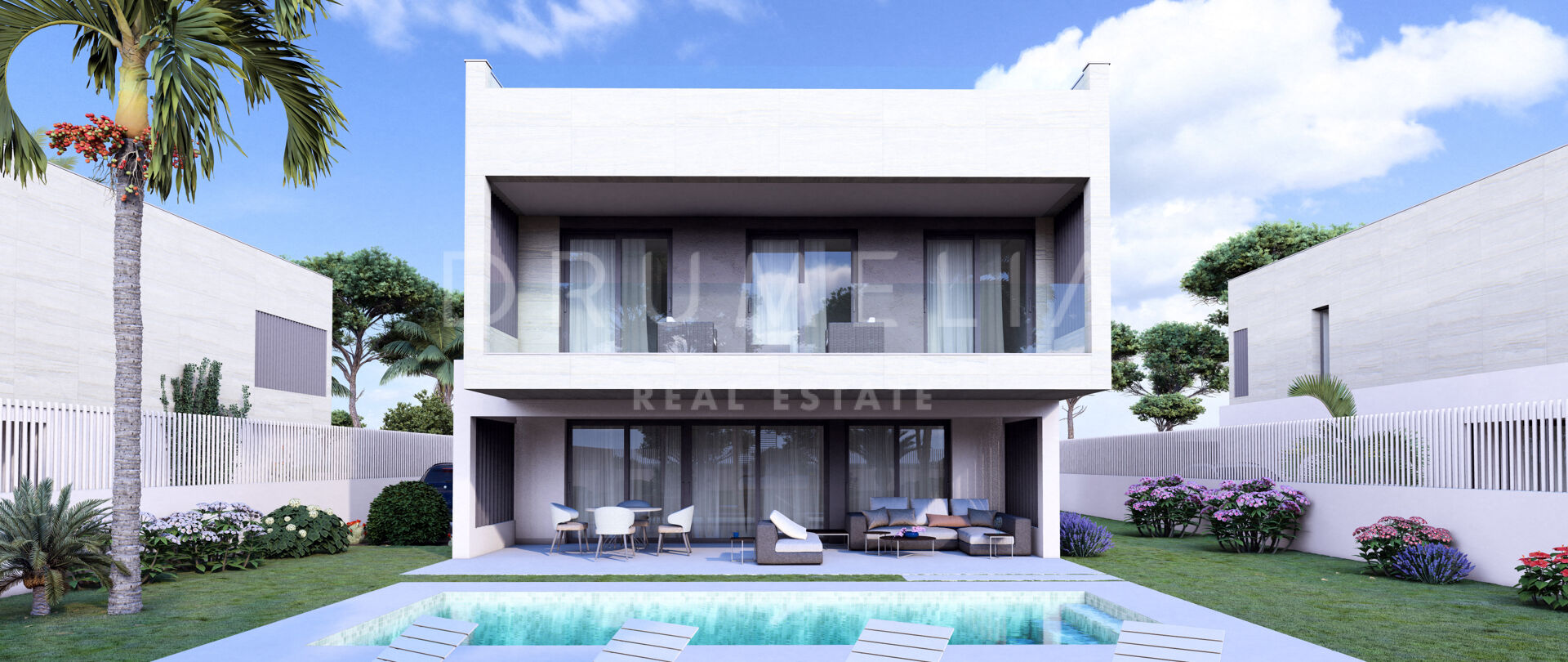 Luxury Villa in Cumbres de Elviria with private pool and garden