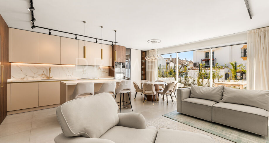 Volledig gerenoveerde eengezinswoning in El Campanario, Estepona