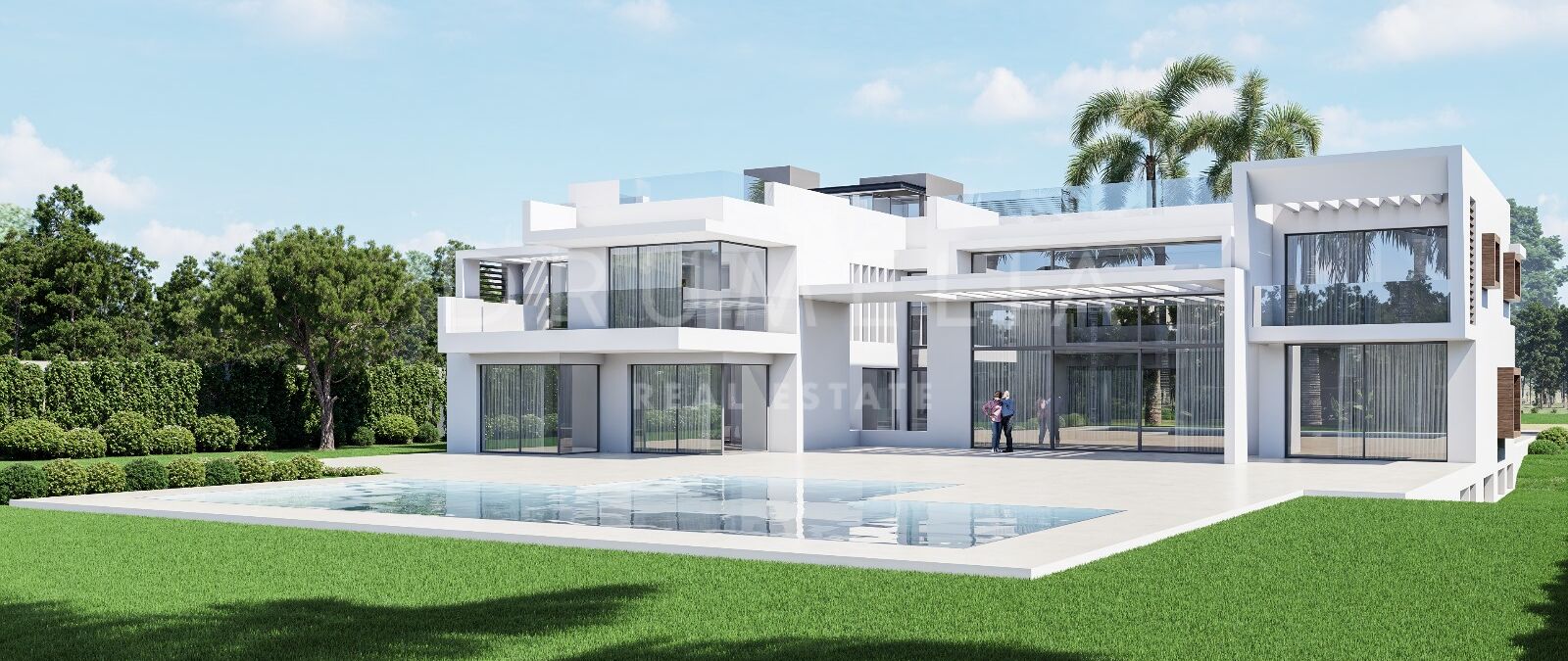 Nouvelle villa en construction, Guadalmina Baja, Marbella