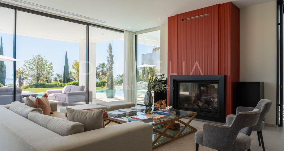 Magnificent 9-Bedroom Contemporary Retreat with Sea and Mountain Views