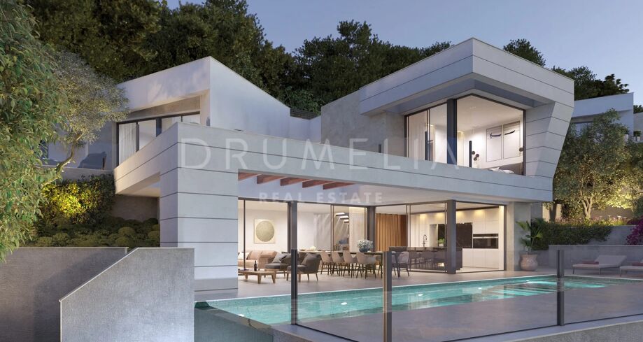 Modern Luxury Villa with Panoramic Views in the Hills of Málaga