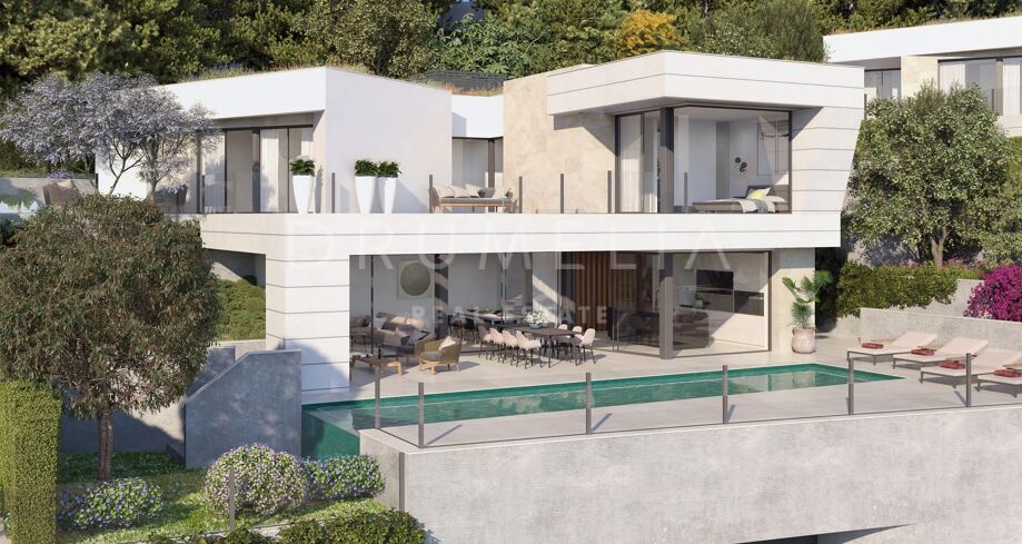 Modern Luxury Villa with Panoramic Views in the Hills of Málaga