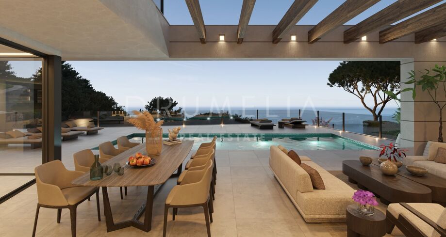 Exclusive Contemporary Villa with Sea Views and Maximum Comfort in Málaga