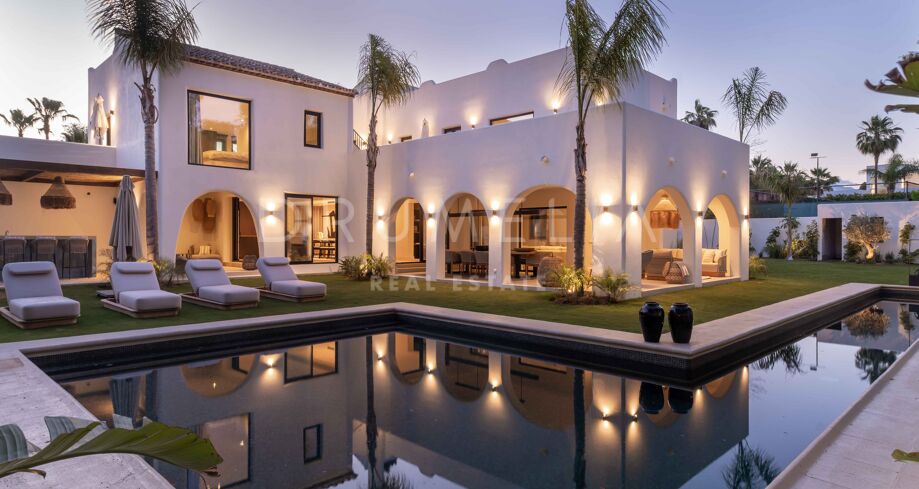 Designvilla mit mediterraner Seele in Guadalmina Baja