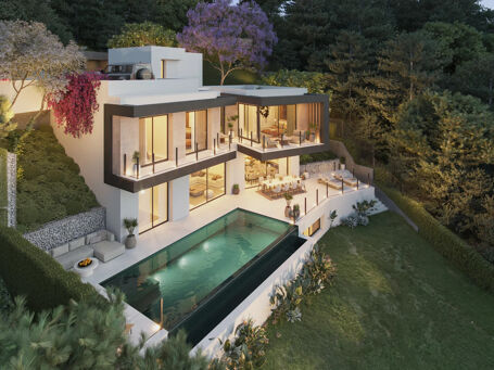 Contemporary Luxury Villa in Pinares de San Antón, East Málaga