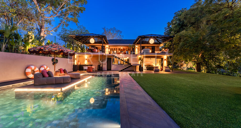Modern Golfside Retreat in Guadalmina Alta, San Pedro de Alcántara