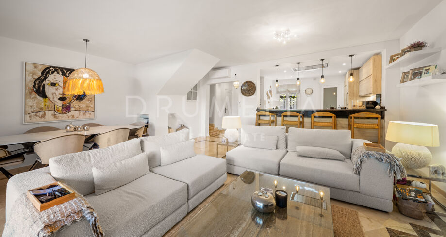 Rekkehus i Marbella Golden Mile, nær stranden