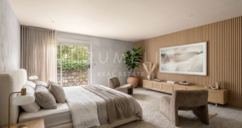 Rekkehus med panoramautsikt over La Concha, Golden Mile
