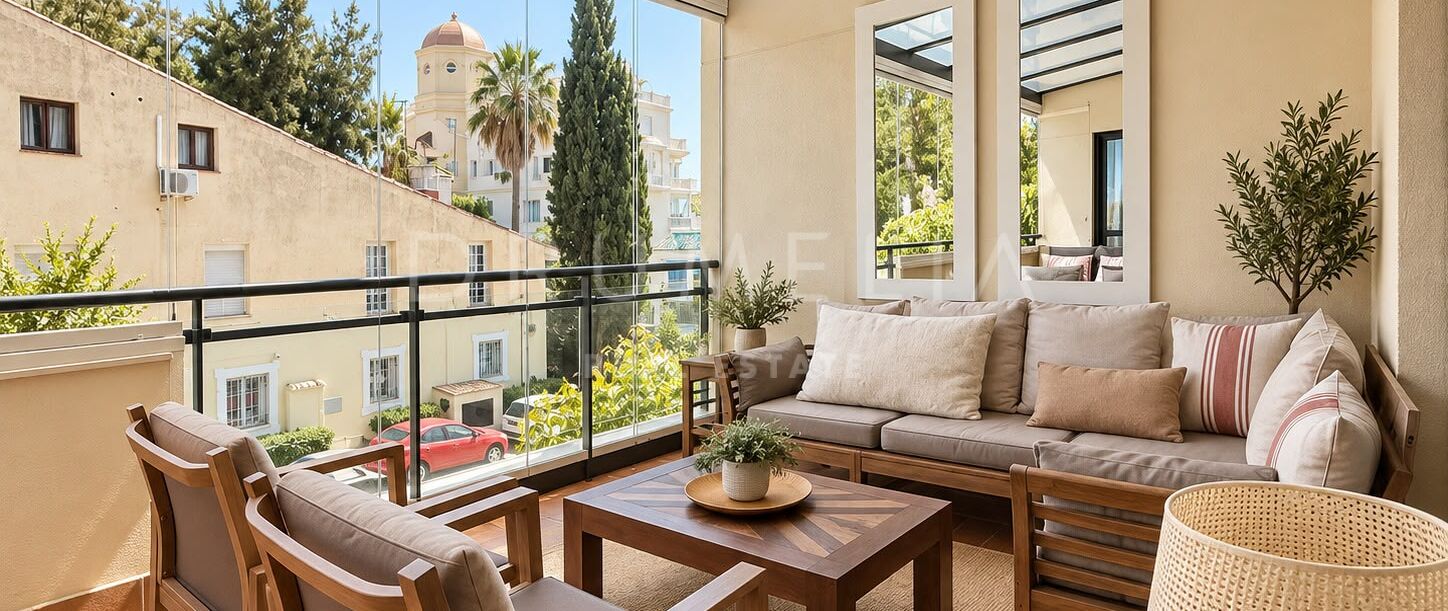 Apartamento con amplia terraza en Cosmo Beach