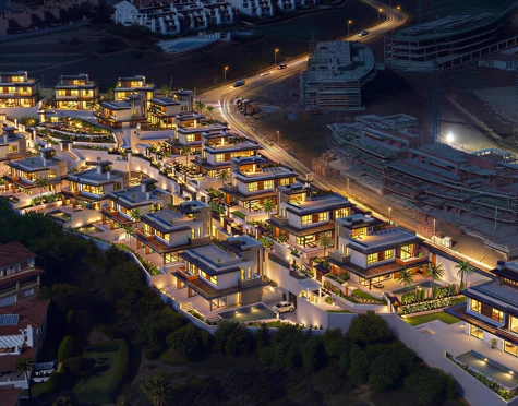 Development in Cala de Mijas, Mijas Costa